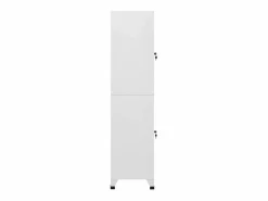 vidaxl Cajonera De Escritorio|Armario taquilla con 2 compartimentos 38x45x180 cm