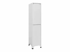 vidaxl Cajonera De Escritorio|Armario taquilla con 2 compartimentos 38x45x180 cm