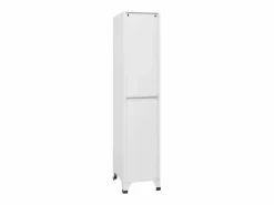 vidaxl Armario taquilla con 3 compartimentos 38x45x180 cm Gris New