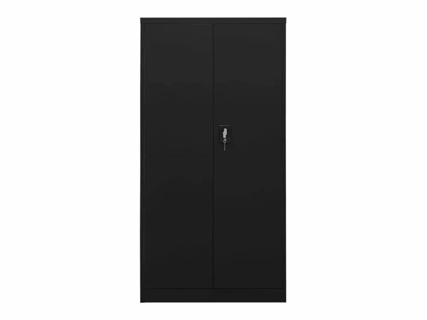 Armario Taquilla 90x40x180 cm Acero Negro Discount