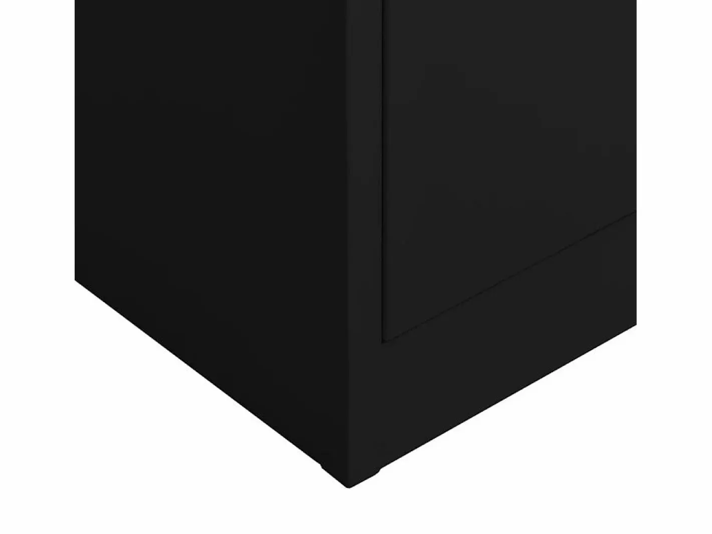 Armario Taquilla 90x40x180 cm Acero Negro Discount
