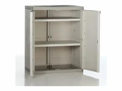 Armario Titanium Ext. 2 Puertas Abatibles resina 70x88x41 cm^ Outlet