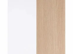 duehome Armario Vestidor Aura Blanco Artik (Blanco Mate) - Roble Canadian Color natural claro Hot