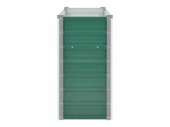 Arriate de jardín de acero galvanizado 160x40x77 cm^Clicnbuy