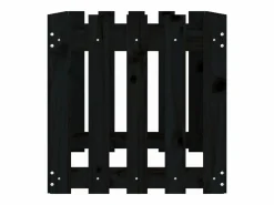 Arriate elevado jardín con valla madera pino 100x50x50cm^Clicnbuy Discount