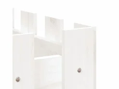 Clicnbuy Jardinera|Arriate elevado jardín con valla madera pino 100x50x70cm