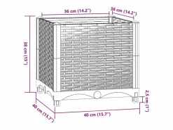 Arriate polipropileno 40x40x38 cm^Clicnbuy Sale