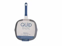 Plancha Cocina|Asador Baltic Quid aluminio estampado gris/ 39x28 cm