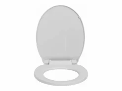 Asiento de inodoro con tapa de cierre suave claro ovalado 02_0002915^Helloshop26