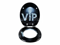 Asiento de inodoro de MDF con mecanismo de cierre suave VIP II 19_0000746^Helloshop26 Clearance