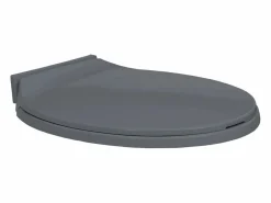 Asiento de inodoro ovalado con cierre suave 02_0002917^Helloshop26 New