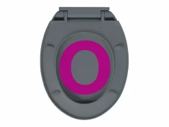 Asiento de inodoro ovalado con cierre suave 02_0002917^Helloshop26 New