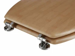 Five Tapa De Inodoro|Asiento de WC de madera con efecto bambú