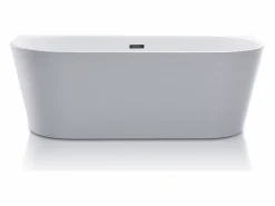 Bañera acrílica blanca, 245L, 170 x 75 x 58 cm, DIVINA^Shower & Design Sale