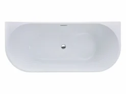 Bañera acrílica blanca, 245L, 170 x 75 x 58 cm, DIVINA^Shower & Design Sale