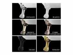 Bañera con patas CHELSEA 170 cm patas LEÓN CROMADAS^ROGIER & MOTHES