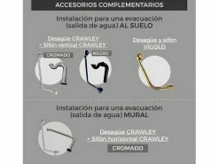 Bañera con patas CHELSEA 154 cm patas ÁGUILA ENVEJECIDO^ROGIER & MOTHES Best
