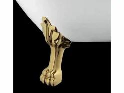 ROGIER & MOTHES Bañera Con Patas|Bañera con patas DARLINGTON 175 cm patas LEÓN DORADAS