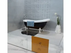 Bañera con patas RICHMOND NEGRA 171 cm patas LEÓN DORADAS^ROGIER & MOTHES Best