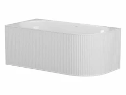 Bañera de esquina - 240L - mate - Acrílico - Esquina izquierda - 170cm - BARBORI^Shower & Design Online