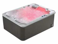 VOGUE SPA Bañera de hidromasaje 3 pl blanca - 65 jets - 200 x Prof. 160 x Alt. 80 cm - Sistema BALBOA - FIDJI V Blanco Hot