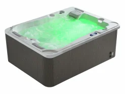VOGUE SPA Bañera de hidromasaje 3 pl blanca - 65 jets - 200 x Prof. 160 x Alt. 80 cm - Sistema BALBOA - FIDJI V Blanco Hot