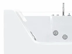 Shower & Design Bañera De Hidromasaje|Bañera Rinconera|Bañera de hidromasaje 1 plaza 263L ángulo izquierdo ARIA