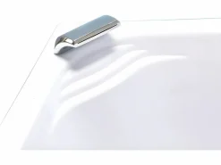 ELITESHOPPING Bañera de hidromasaje blanca 180 X 120 cm 2 personas 8 jets - Lily Blanco Hot