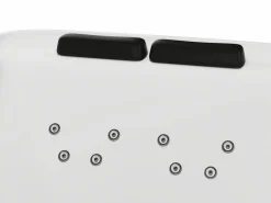 Bañera de hidromasaje blanca - 2 plazas - 390 L - 180 x 120 x 60 cm - VOLUTA^Shower & Design Outlet