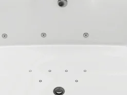Bañera de hidromasaje blanca - 2 plazas - 390 L - 180 x 120 x 60 cm - VOLUTA^Shower & Design Outlet