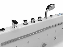 Bañera de hidromasaje semi-exenta , 1 plaza, 170 x 58.3 x Prof. 74 cm, KIRANA^Shower & Design Hot