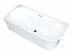 Shower & Design Bañera de ángulo izquierdo - 201 L - 150 x 75 x 59 cm - - Acrílico - PONTICOLA Blanco Outlet