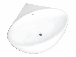 Shower & Design Bañera Rinconera|Bañera esquinera - 197 L - 127 x 127 x 58 cm - - Acrílico - GOURAMI