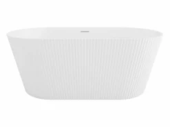 Shower & Design Bañera exenta - 255 L - 149 x 73 x 58 cm - mate - Acrílico - COBIANA Blanco