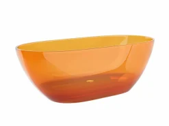 Shower & Design Bañera exenta - 292L - 160 x 72 x 56 cm - - Resina - SPAVO Naranja Best