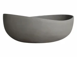 Bañera exenta asimétrica de cemento 160 x 97,5 x 58 cm - IVANOVO^Shower & Design Best