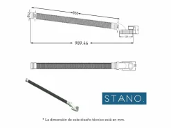 Bañera exenta BERWIN 137 cm^STANO Sale