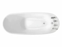 Bañera exenta blanca - 1 plaza - 181 L - Ancho 150 x Prof. 75 x Alt. 70 cm - NATALIA^Shower & Design Clearance