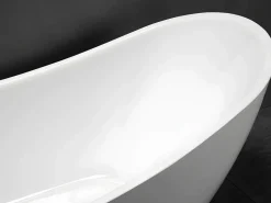 Bañera exenta blanca - 1 plaza - 181 L - Ancho 150 x Prof. 75 x Alt. 70 cm - NATALIA^Shower & Design Clearance