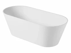 Bañera exenta de acrílico SERENA de 170 cm Blanco Clearance