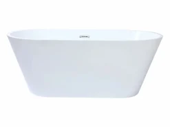Bañera exenta design blanca, acrílico, 150 x 70 x 58 cm, TWIGGY^Shower & Design Online