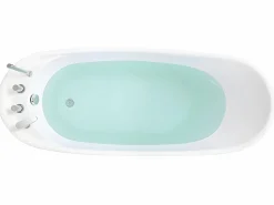 Shower & Design Bañera exenta NATALIA 1 plaza 170x75xAlt. 73cm Negro Discount