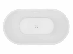 Bañera exenta ovalada - 180 L - 130 x 71 x 58 cm - - Acrílico - APOGON^Shower & Design Outlet