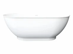 Shower & Design Bañera exenta ovalada - 240 L - 170 x 75 x 60 cm - - Acrílico - MOBULA Blanco Discount