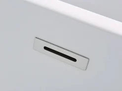 Bañera exenta ovalada blanca en isla, 200L, 150 x 72 x 58 cm, DOMINIKA^Shower & Design Online