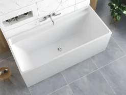 Bañera exenta rectangular - 280 L - 170 x 75 x 60 cm - - Acrílico - ASPIUS^Shower & Design