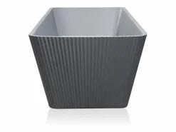 Bañera Exenta|Bañera exenta rectangular de 170x75 cm gris mate Arkoi Moon