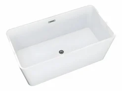 Bañera exenta rectangular - 197 L - 130 x 70 x 55 cm - - Acrílico - SPICARA^Shower & Design Best