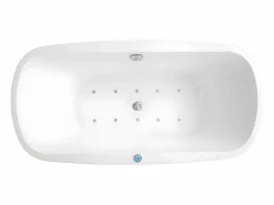 Shower & Design Bañera De Hidromasaje|Bañera hidromasaje SIRGAO blanca 155L 150x75x56 cm