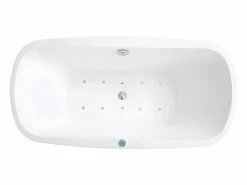 Shower & Design Bañera De Hidromasaje|Bañera Exenta|Bañera hidromasaje SIRGAO 155L 150x75x56 cm